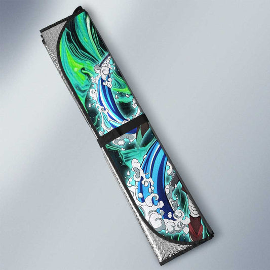 Tanjiro And Zenitsu Car Sunshade Custom Car Accessories - Gearcarcover - 2