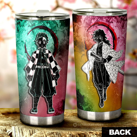 Tanjiro Giyuu Tumbler Cup Custom Car Accessories - Gearcarcover - 2