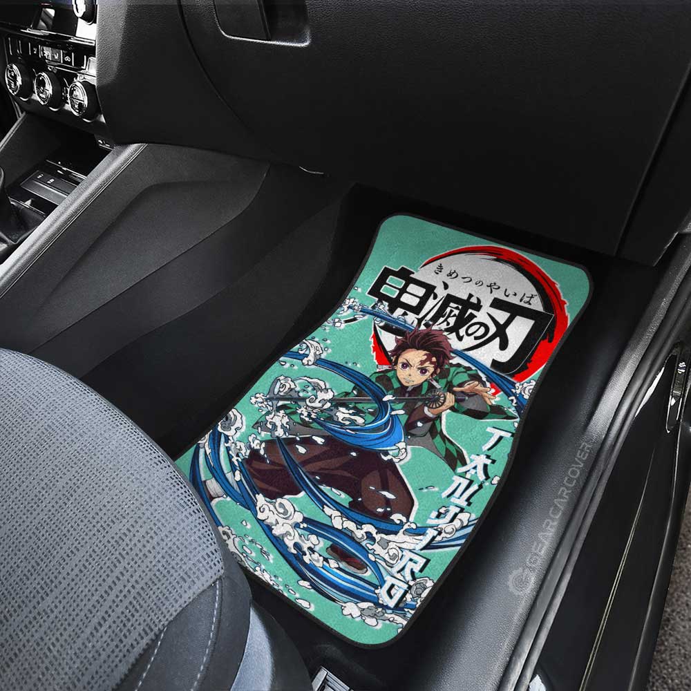 Tanjiro Kamado Car Floor Mats Custom Car Accessories - Gearcarcover - 3