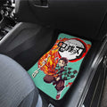 Tanjiro Kamado Car Floor Mats Custom Car Accessories - Gearcarcover - 3