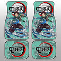 Tanjiro Kamado Car Floor Mats Custom Demon Slayer Anime Car Accessories - Gearcarcover - 1