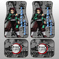 Tanjiro Kamado Car Floor Mats Custom Mix Mangas - Gearcarcover - 2