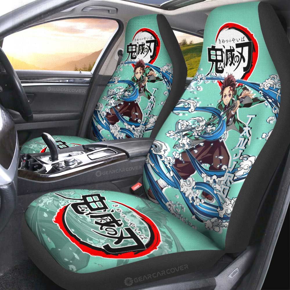 Tanjiro Kamado Car Seat Covers Custom Car Accessories - Gearcarcover - 1