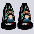 Tanjiro Kamado Car Seat Covers Custom - Gearcarcover - 4