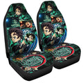 Tanjiro Kamado Car Seat Covers Custom - Gearcarcover - 3