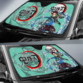 Tanjiro Kamado Car Sunshade Custom Car Accessories - Gearcarcover - 2