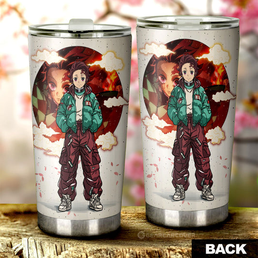 Tanjiro Kamado Tumbler Cup Anime Collection - Gearcarcover - 2