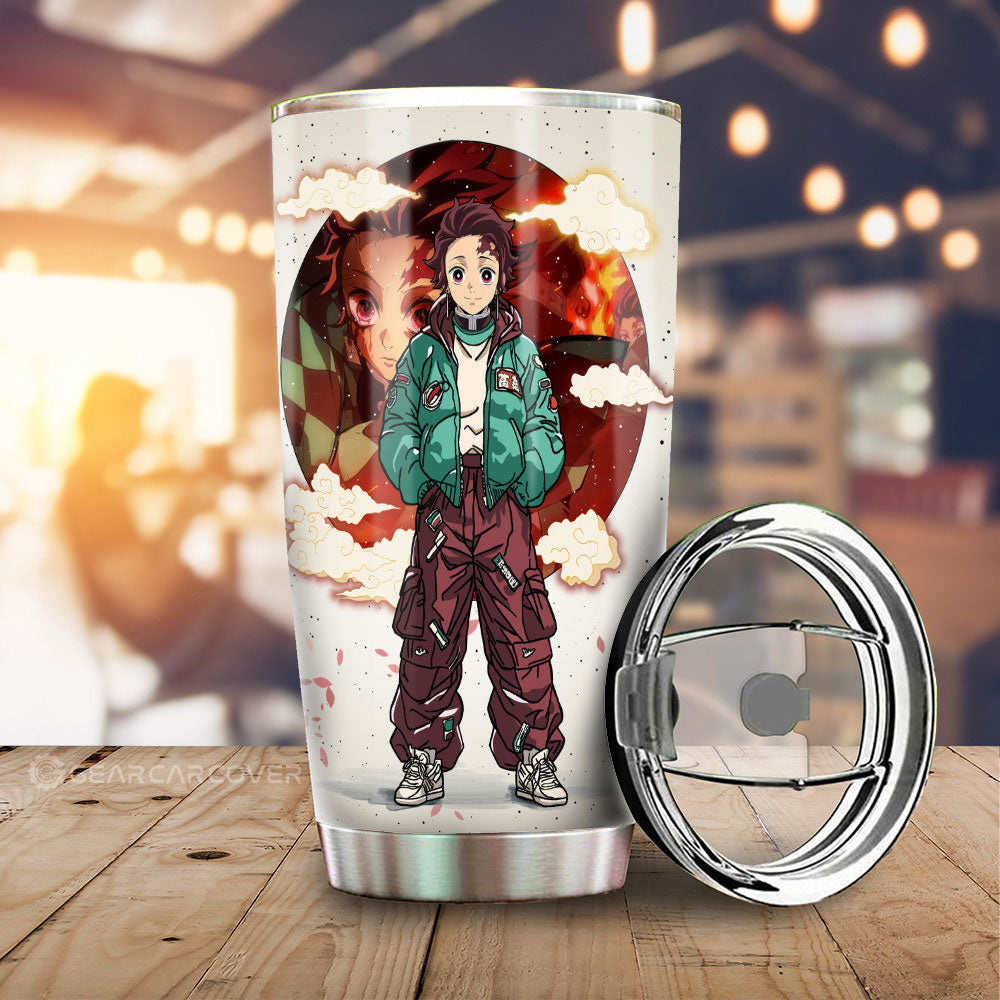 Tanjiro Kamado Tumbler Cup Anime Collection - Gearcarcover - 1