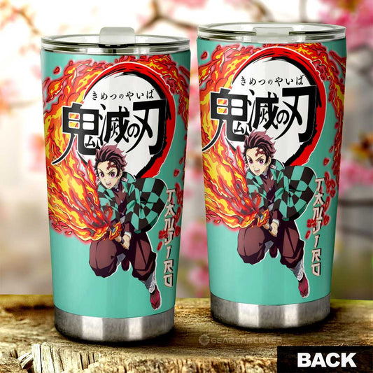Tanjiro Kamado Tumbler Cup Custom Car Accessories - Gearcarcover - 2