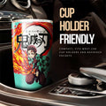 Tanjiro Kamado Tumbler Cup Custom Car Accessories - Gearcarcover - 3