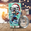 Tanjiro Kamado Tumbler Cup Custom Demon Slayer Anime Car Accessories - Gearcarcover - 1