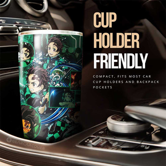 Tanjiro Kamado Tumbler Cup Custom - Gearcarcover - 2