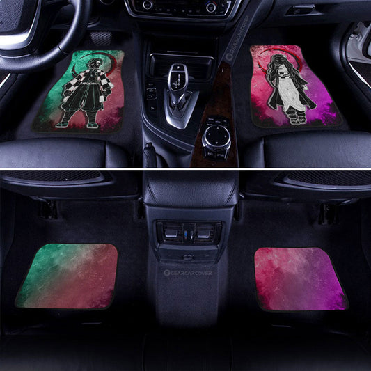 Tanjiro Nezuko Car Floor Mats Custom Car Accessories - Gearcarcover - 2