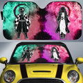 Tanjiro Nezuko Car Sunshade Custom Car Accessories - Gearcarcover - 1