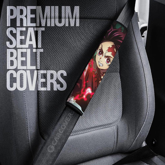 Tanjiro Seat Belt Covers Custom Car Accessoriess - Gearcarcover - 2