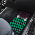 Tanjiro Uniform Car Floor Mats Custom Hairstyle Car Interior Accessories - Gearcarcover - 4