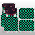 Tanjiro Uniform Car Floor Mats Custom Hairstyle Car Interior Accessories - Gearcarcover - 1