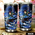 Tanjiro Water Breathing Skill Tumbler Cup Custom Demon Slayer Anime Car Accessories - Gearcarcover - 3