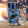 Tanjiro Water Breathing Skill Tumbler Cup Custom Demon Slayer Anime Car Accessories - Gearcarcover - 1