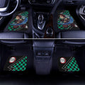 Tanjiro Water Car Floor Mats Custom Breathing Skill Car Accessories - Gearcarcover - 3