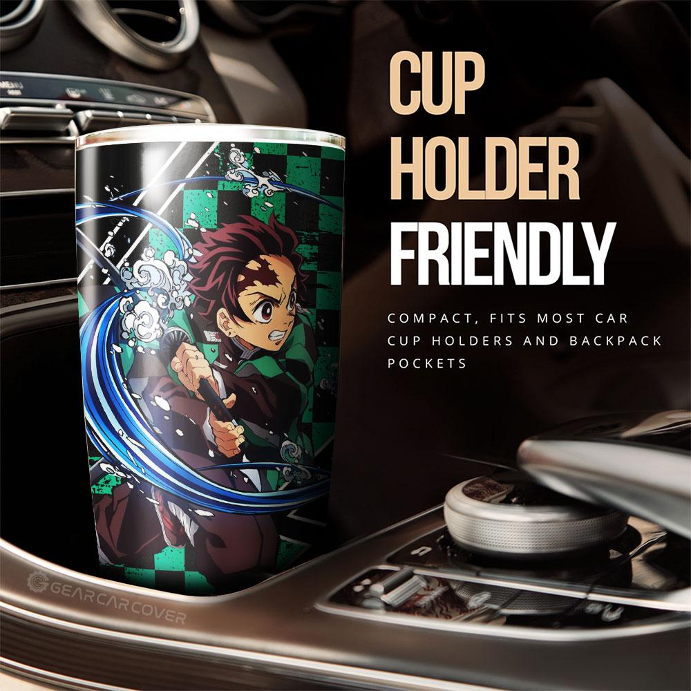 Tanjiro Water Tumbler Cup Custom Breathing Skill Car Accessories - Gearcarcover - 2