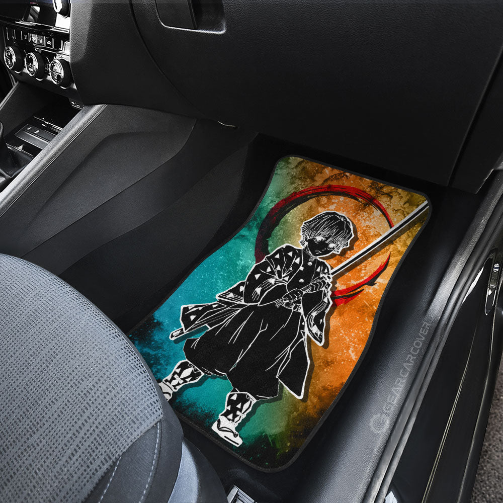 Tanjiro Zenitsu Car Floor Mats Custom Car Accessories - Gearcarcover - 3