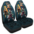 Tanjiro Zenitsu Inosuke Car Seat Covers Custom Car Accessories - Gearcarcover - 3