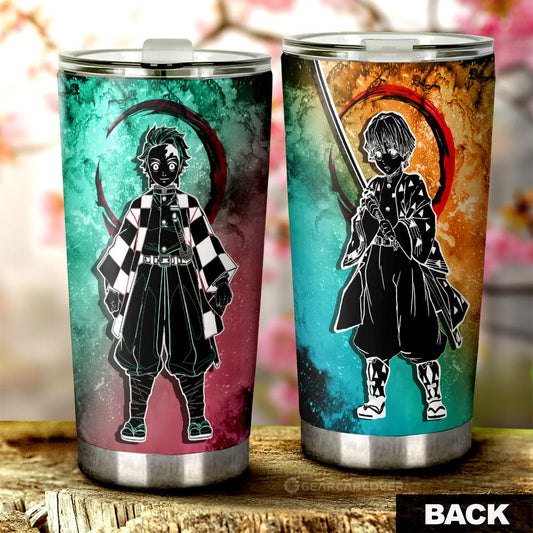 Tanjiro Zenitsu Tumbler Cup Custom Car Accessories - Gearcarcover - 2