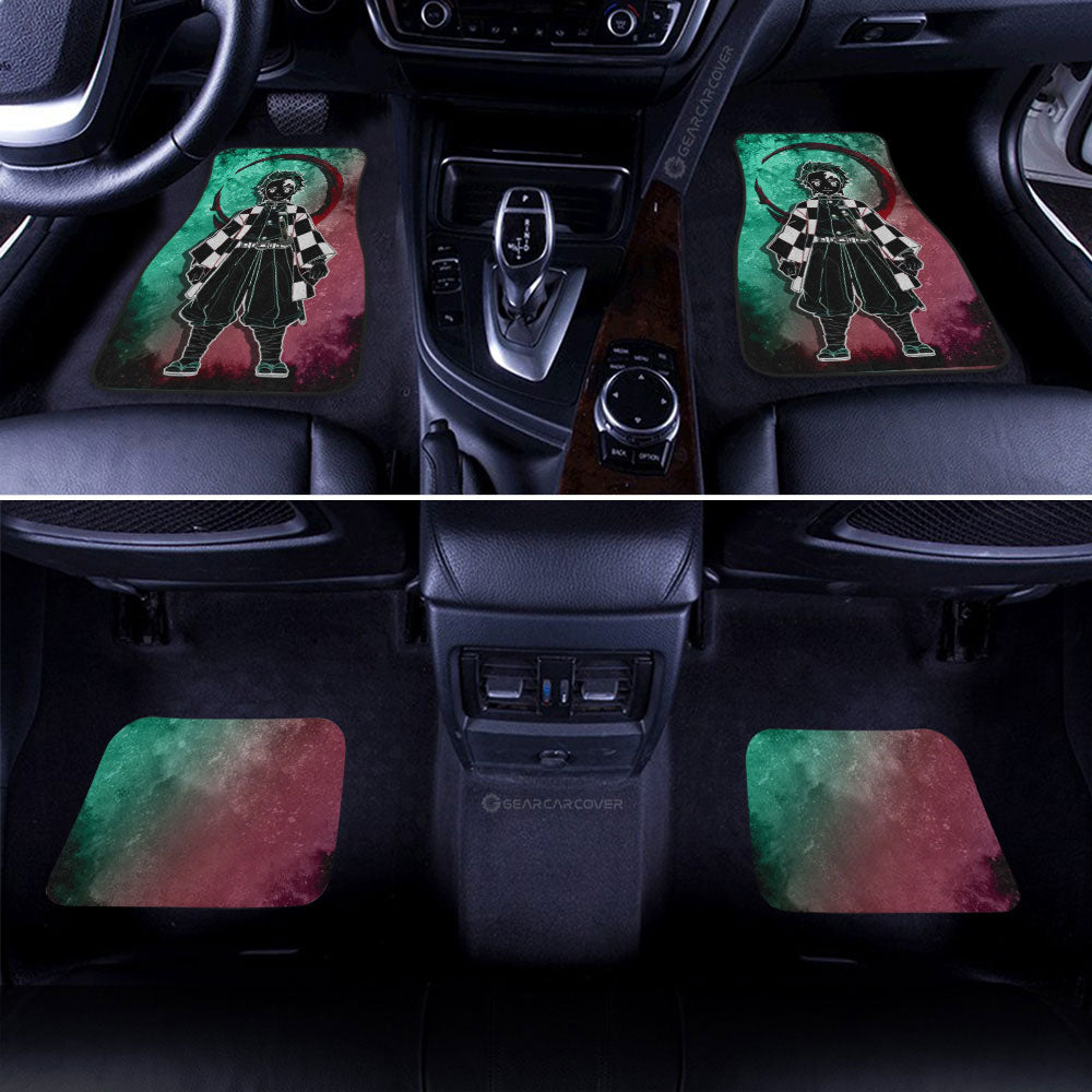 Tanjirou Kamado Car Floor Mats Custom Car Accessories - Gearcarcover - 2