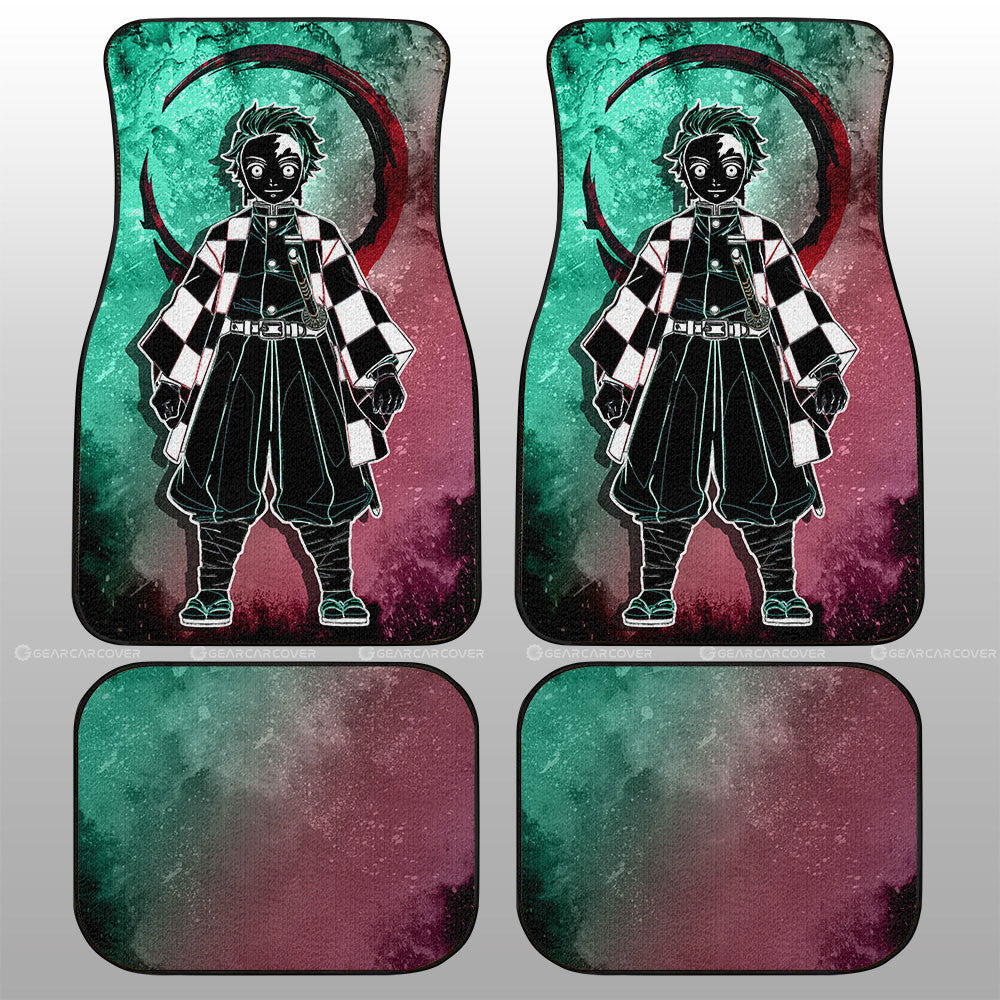 Tanjirou Kamado Car Floor Mats Custom Car Accessories - Gearcarcover - 1