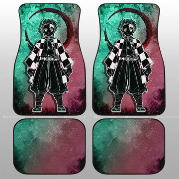 Tanjirou Kamado Car Floor Mats Custom Car Accessories - Gearcarcover - 1