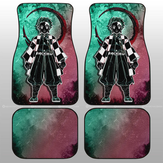 Tanjirou Kamado Car Floor Mats Custom Car Accessories - Gearcarcover - 1