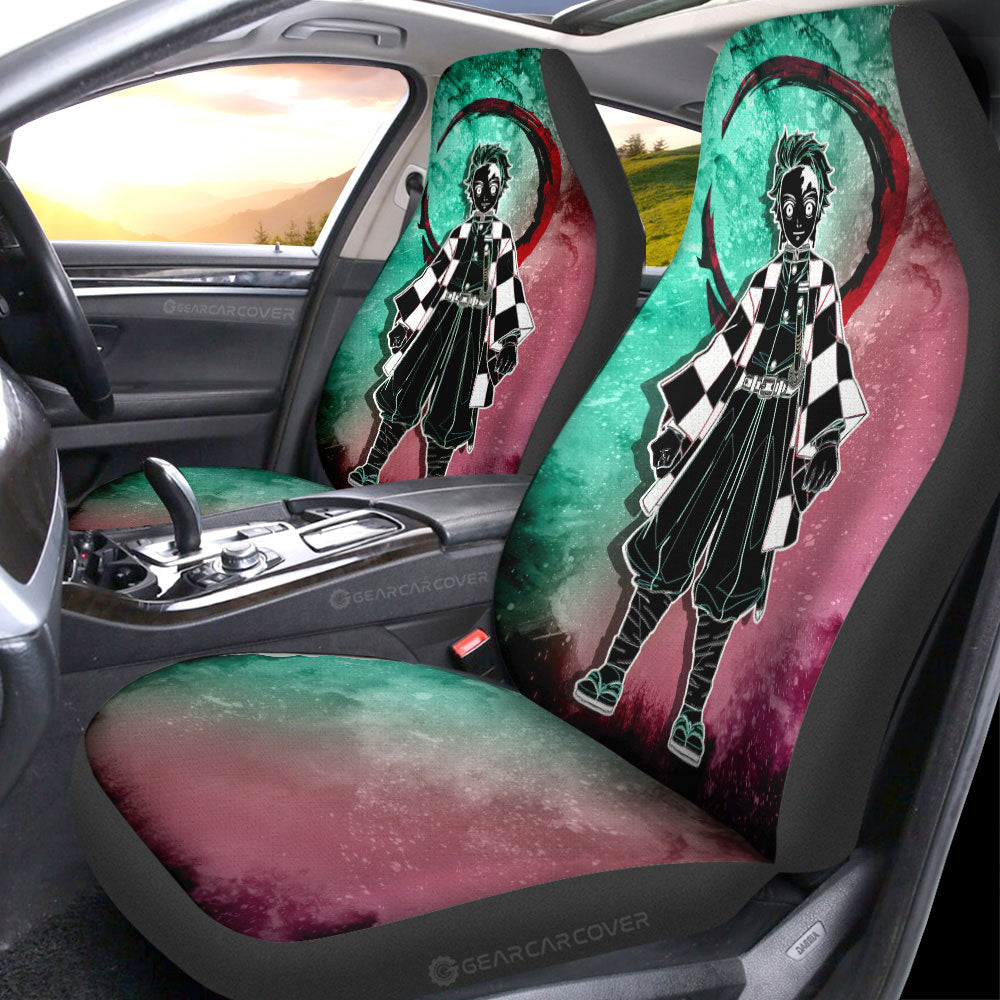 Tanjirou Kamado Car Seat Covers Custom Car Accessories - Gearcarcover - 1