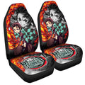 Tanjirou Kamado Car Seat Covers Custom Demon Slayer Anime Car Accessories - Gearcarcover - 3