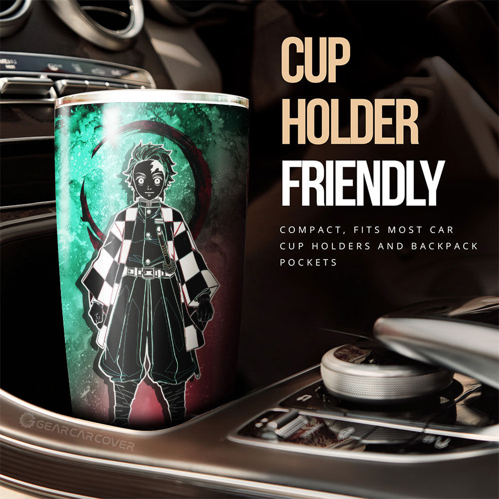Tanjirou Kamado Tumbler Cup Custom Car Accessories - Gearcarcover - 3