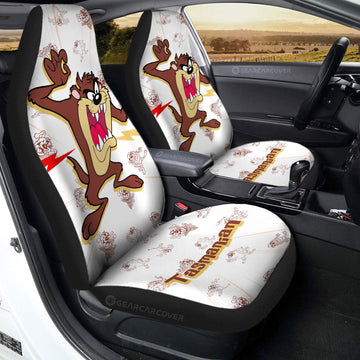 Tasmanian Car Seat Covers Custom Cartoon Car Accessories - Gearcarcover - 1