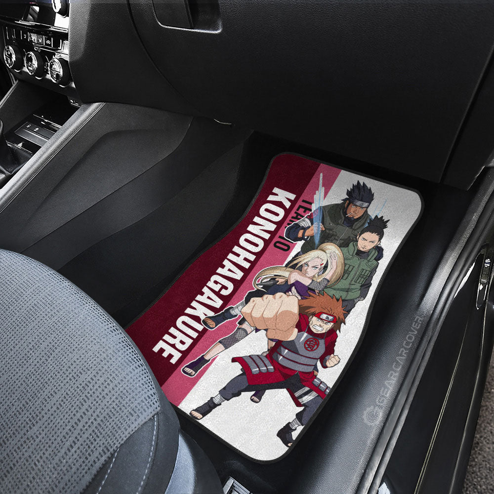 Team 10 Car Floor Mats Custom Anime Car Accessories - Gearcarcover - 4