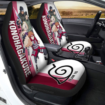 Team 10 Car Seat Covers Custom Anime Car Accessories - Gearcarcover - 1