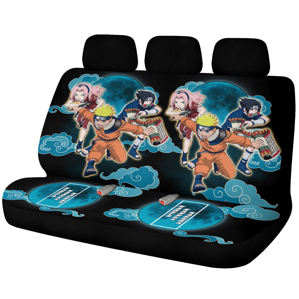 Team 7 Car Back Seat Covers Custom Anime Car Accessories - Gearcarcover - 1