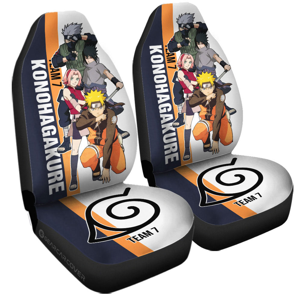 Team 7 Car Seat Covers Custom Anime Car Accessories - Gearcarcover - 3