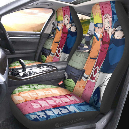 Team 7 Car Seat Covers Custom Anime Car Accessories - Gearcarcover - 2