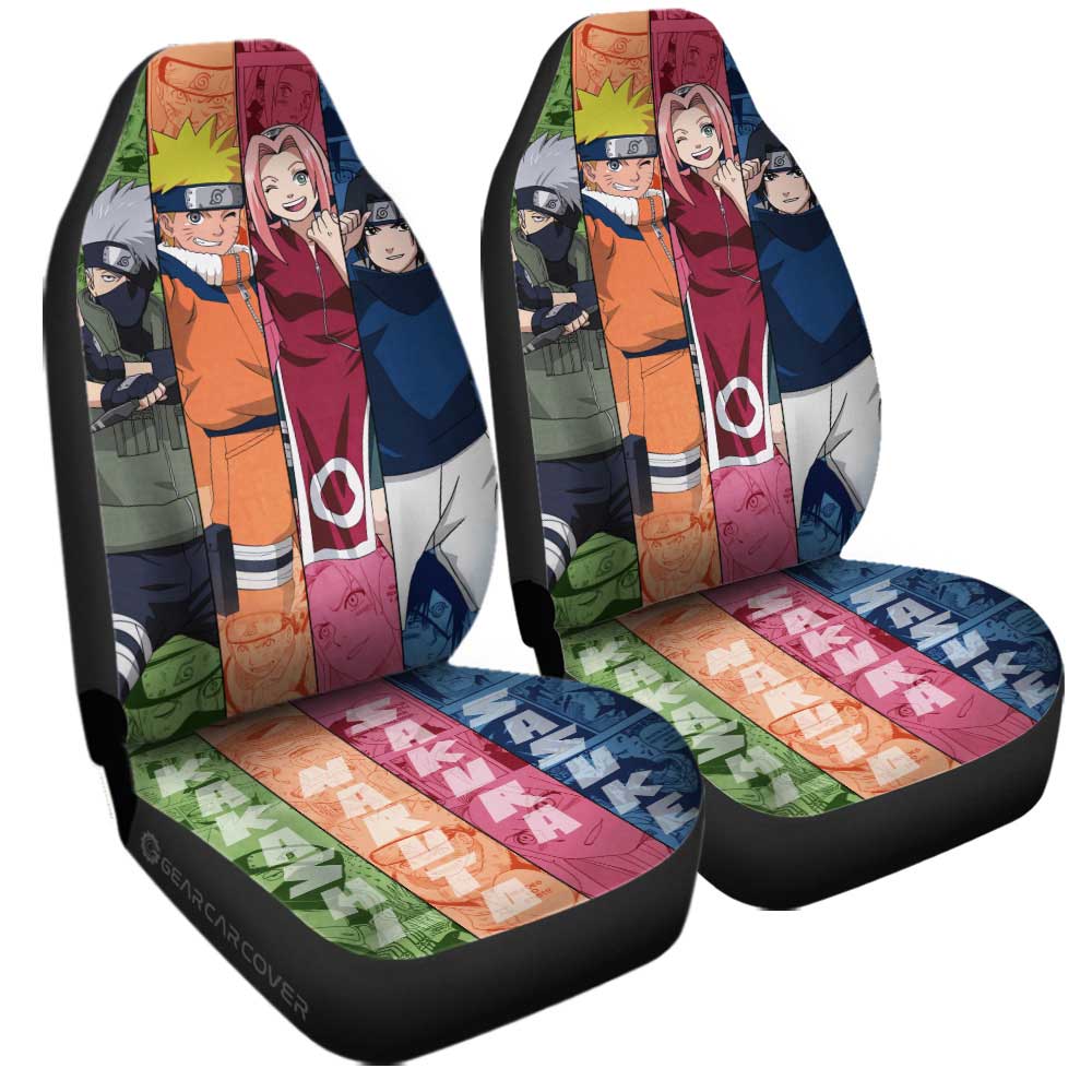 Team 7 Car Seat Covers Custom Anime Car Accessories - Gearcarcover - 3