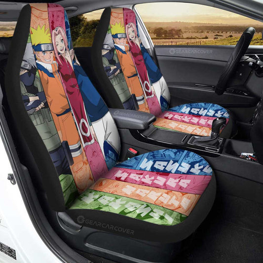 Team 7 Car Seat Covers Custom Anime Car Accessories - Gearcarcover - 1