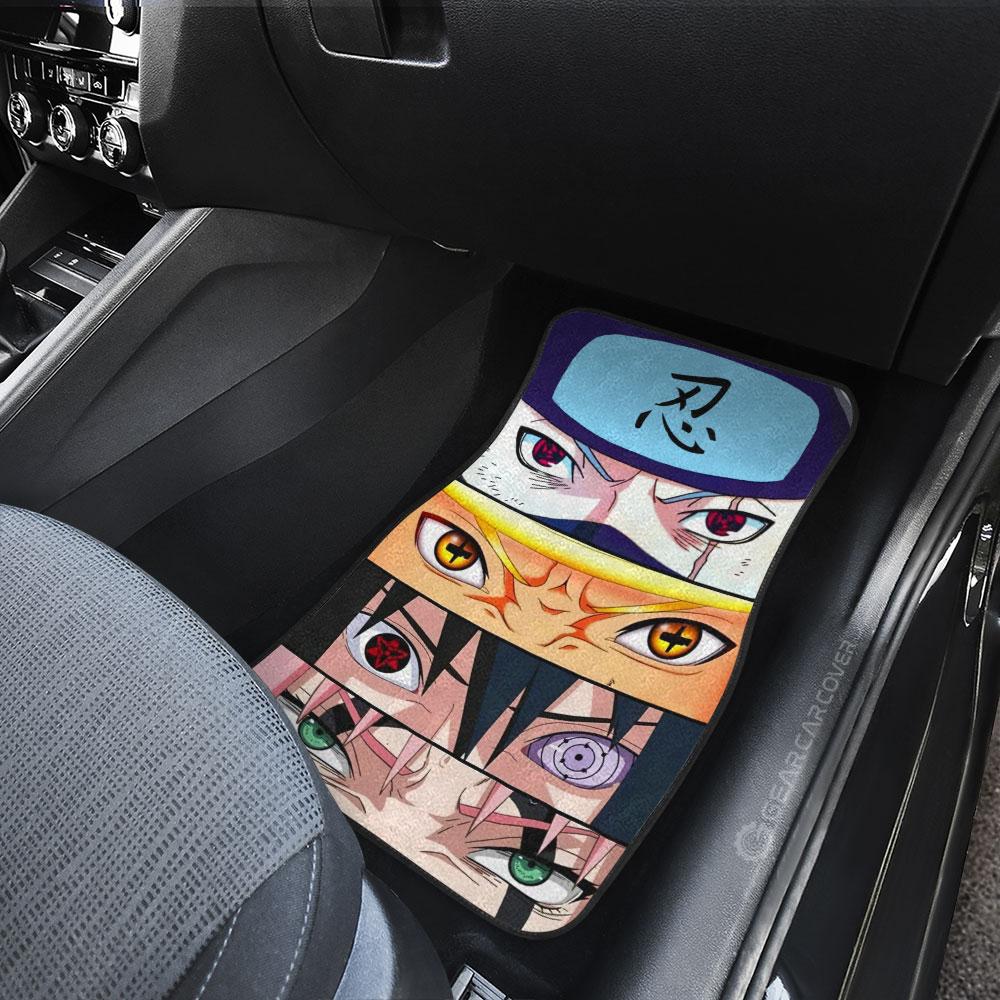 Team 7 Eyes Car Floor Mats Custom Anime Car Accessories - Gearcarcover - 4