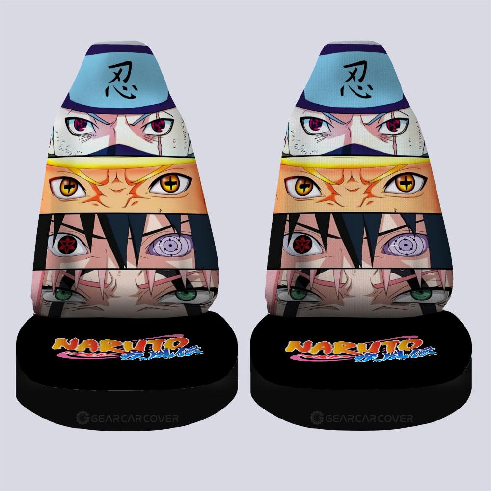 Team 7 Eyes Car Seat Covers Custom Anime Car Accessories - Gearcarcover - 4