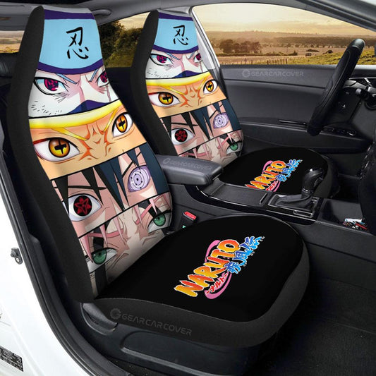 Team 7 Eyes Car Seat Covers Custom Anime Car Accessories - Gearcarcover - 1
