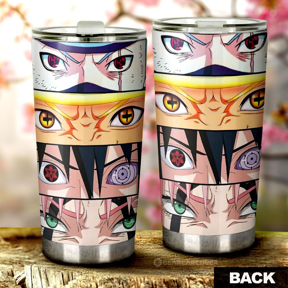 Team 7 Eyes Tumbler Cup Custom Anime Car Accessories - Gearcarcover - 3