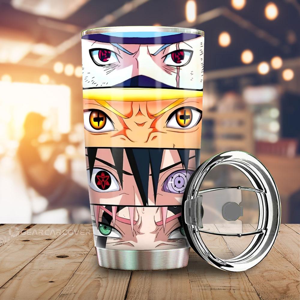 Team 7 Eyes Tumbler Cup Custom Anime Car Accessories - Gearcarcover - 1