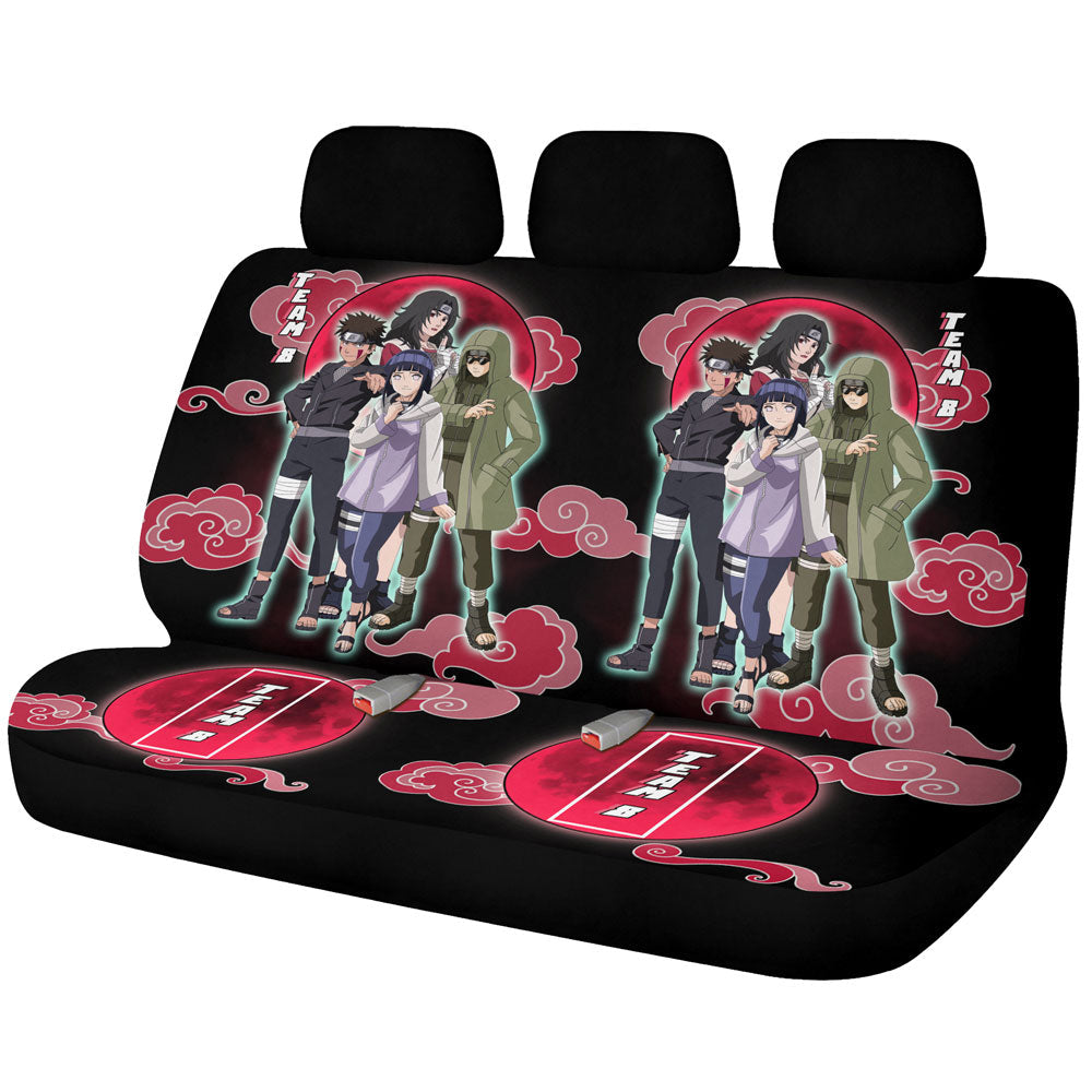 Team 8 Car Back Seat Covers Custom Anime - Gearcarcover - 1