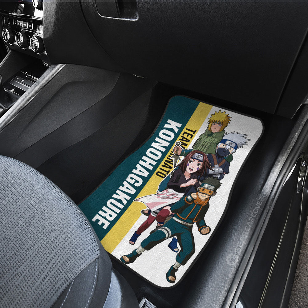 Team Minato Car Floor Mats Custom Anime Car Accessories - Gearcarcover - 4